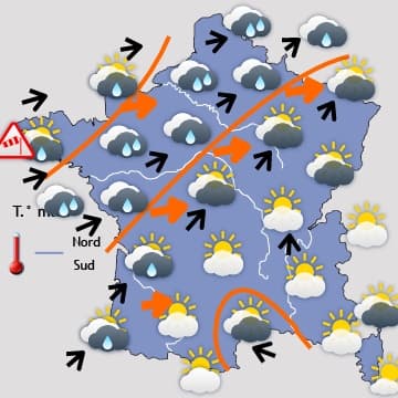 Tempête Carmen et défilé incessant de perturbations