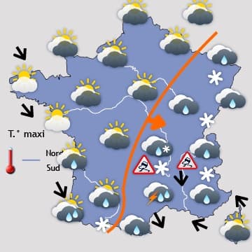 Progressivement plus stable jusqu'à mardi