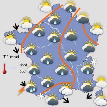 Le défilé des perturbations reprend...