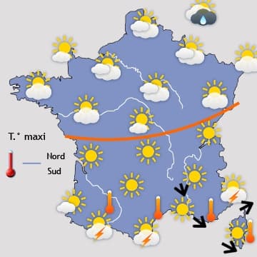 Nouvelle hausse des températures