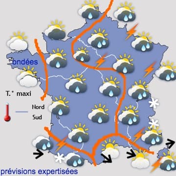 Vers une lente amélioration jusqu'à jeudi