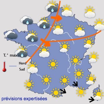 Encore au moins une semaine de temps mitigé au Nord