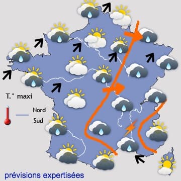 Beaucoup de pluie en vue