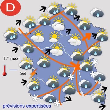 Assez froid, et humide au moins jusqu'au 18 novembre