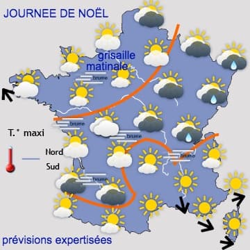 Calme mais peut-être temporairement plus froid