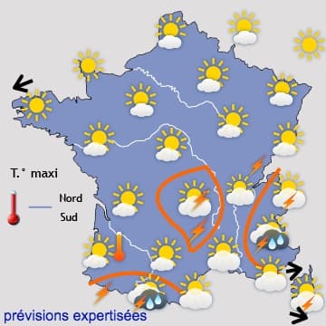 Changement radical de temps imminent !
